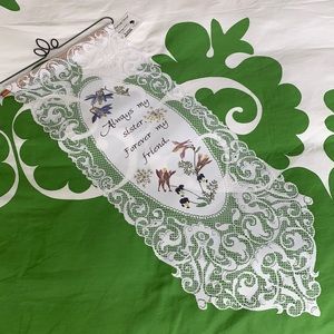 Wall banner with quote for sister, ready to hang